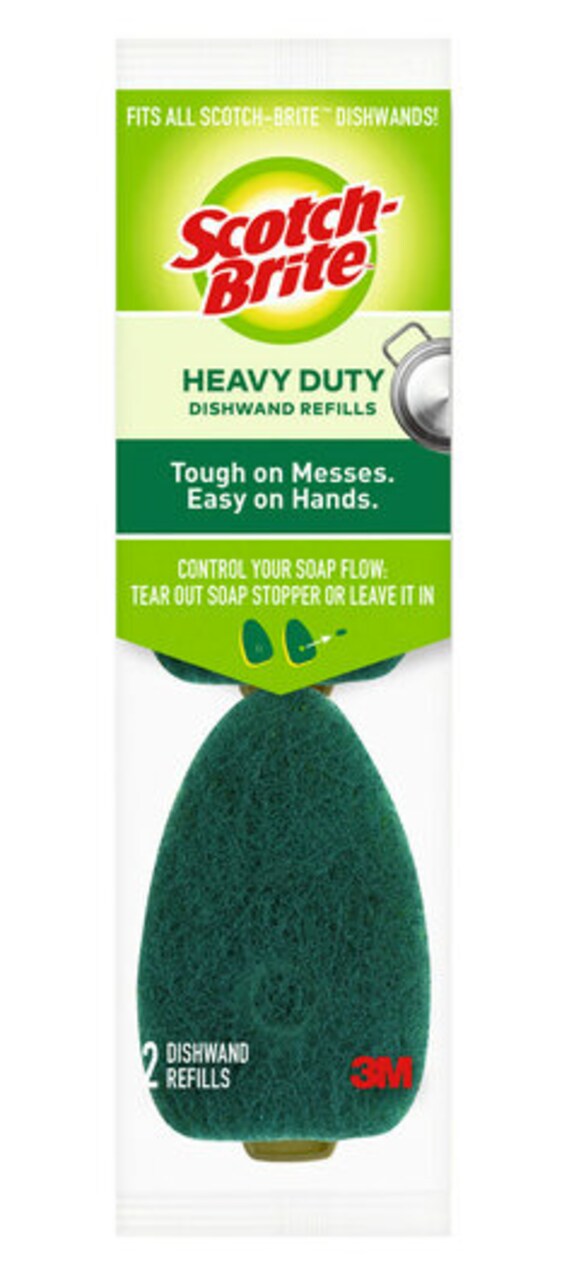 Scotch-Brite® Heavy Duty Dishwand Refills Shelf Merchandiser 481-SM